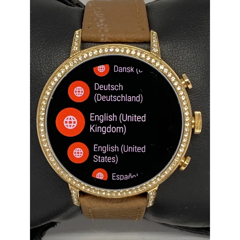 Fossil Gen 4 Authentic Digital Dial Smart Watch Custom Band FTW6015 CO132